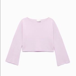 Aritzia cropped sweater